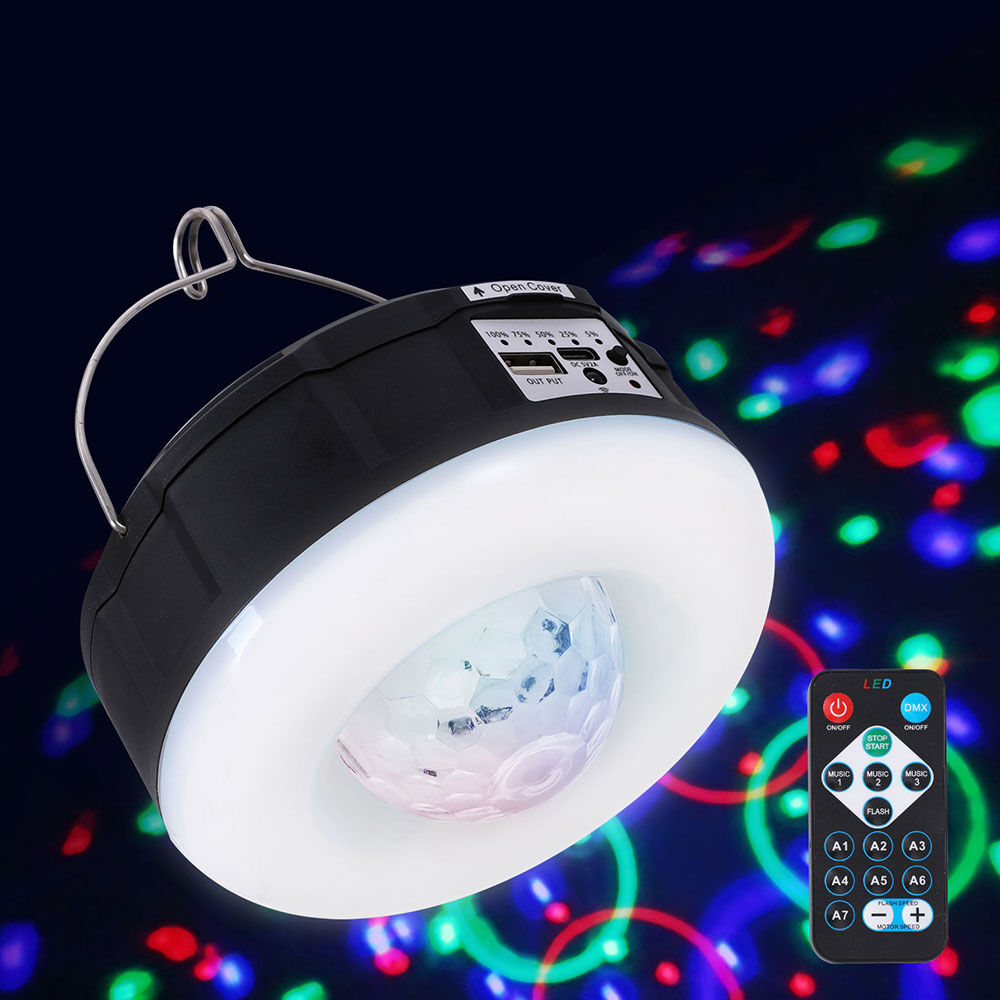 Gardeon Solar Party Light Projector LED RGB Portable Camping Lamp Rechargeable Price