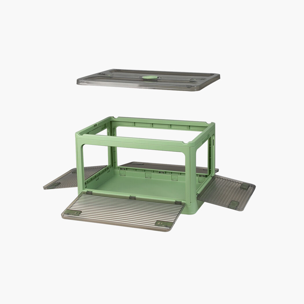 Storage Containers Stackable Lid Clothes S Green Small Price