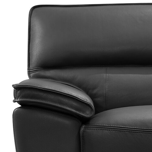 Hugo Sofa PU Leather 7 Seater Black Price