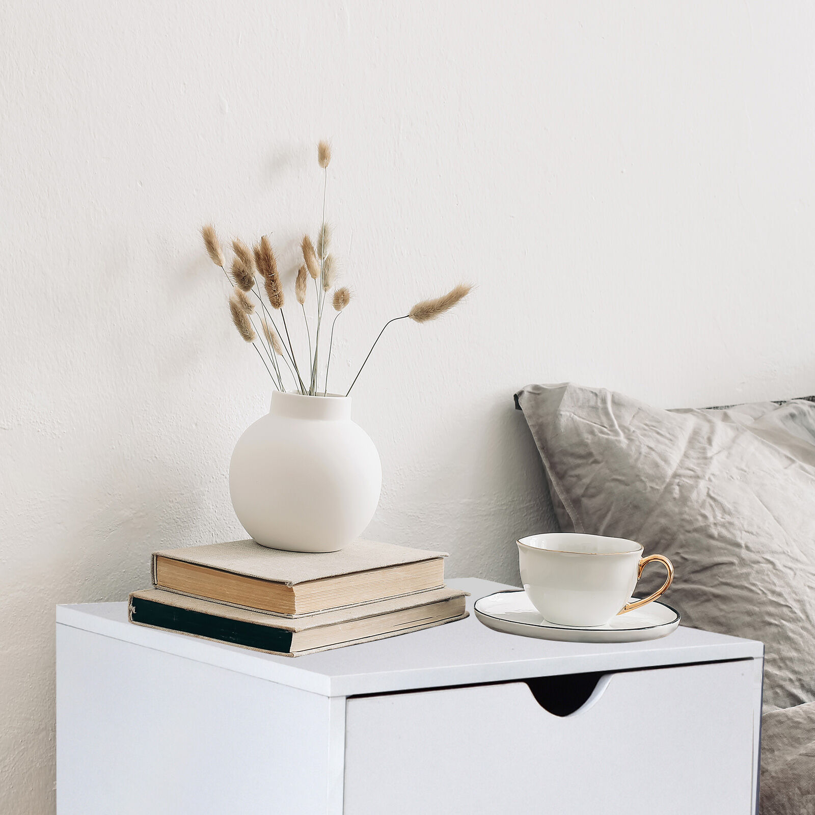 Milano Decor Bedside Table Turramurra Drawers Nightstand Unit Cabinet Storage Price