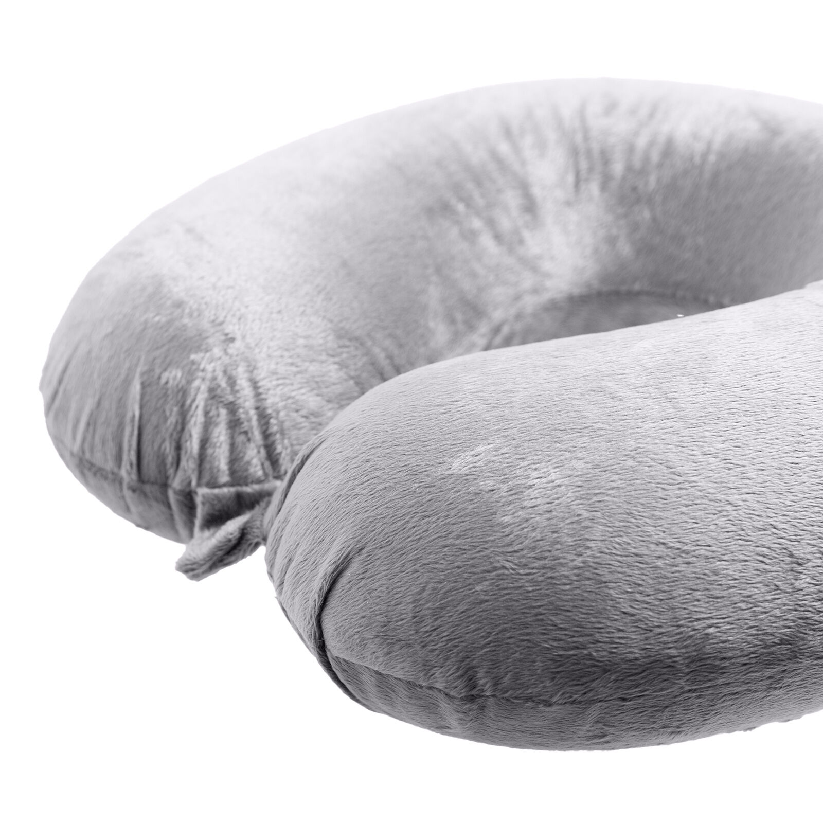 Milano Decor Memory Foam Travel Neck Pillow With Clip Cushion Support Soft Grey Price