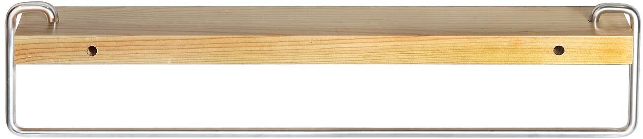 Wall Mount Solid Wood Shelf with Towel Rack Bar Holder Bathroom Organizer Hanger Price