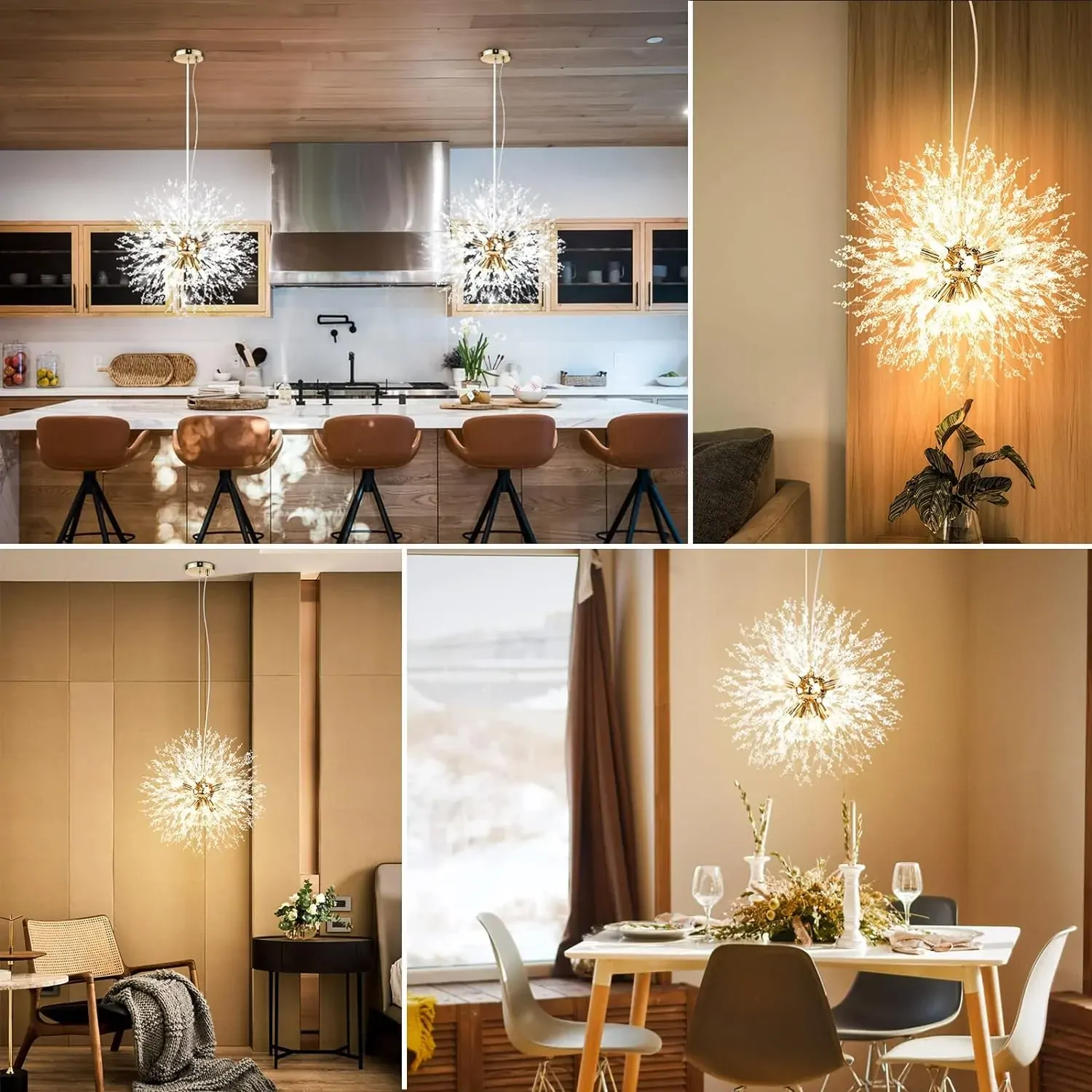 Modern Crystal Chandelier Firework, 8 Lights Price