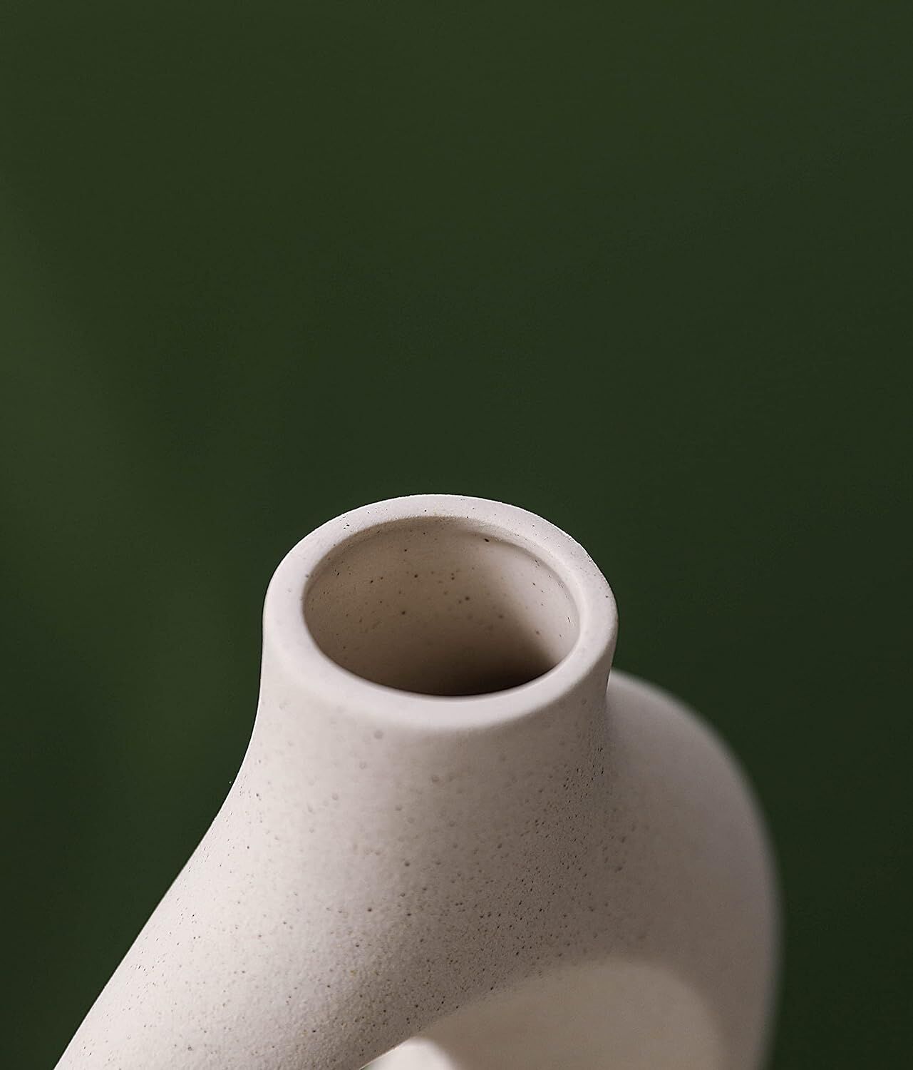 Ceramic Set of 2 Creative White Vases for Home Decor Price