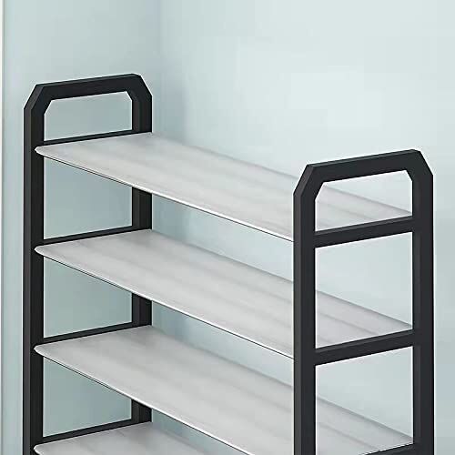 4 tier Shoe Rack Storage Organiser (White) Price
