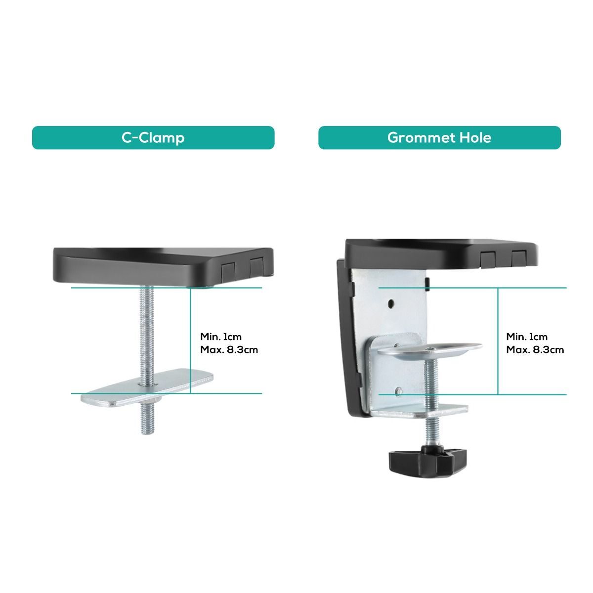 activiva ErgoLife Triple Monitor Screen Gas Spring Monitor Arm Price