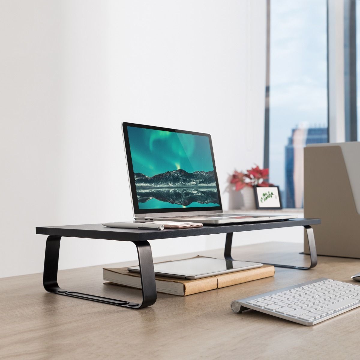 activiva Ergolife Black Monitor Stand Riser Price
