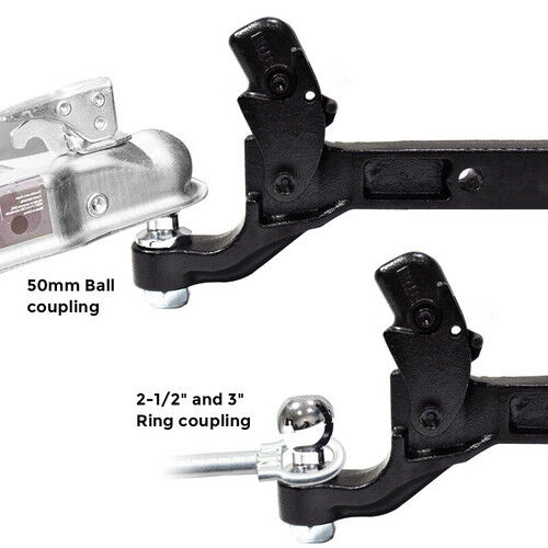 8 Ton Pintle Tow Hook Receiver Arm Hitch Towing Car Truck Heavy Duty Ball Combo Price