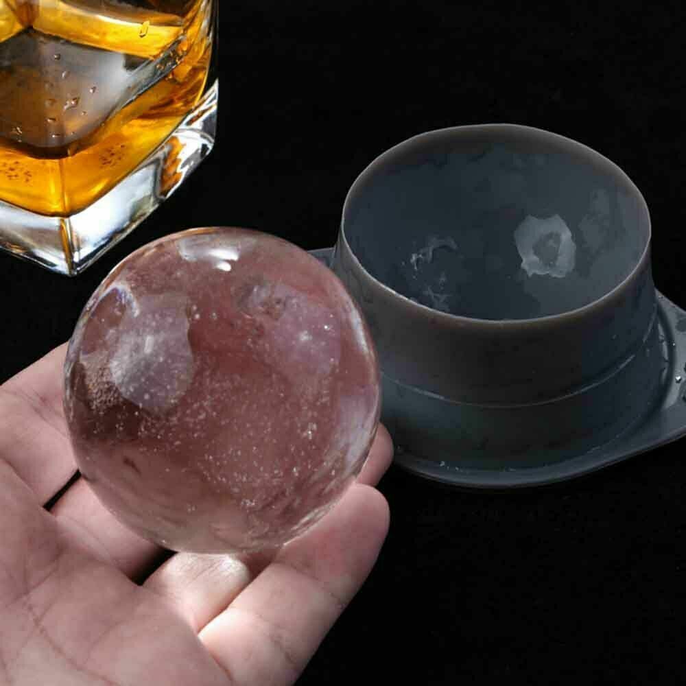 2pcs Silicone Ice Ball Mold Sphere Cube Maker Mould Jelly Whiskey Cocktail Price