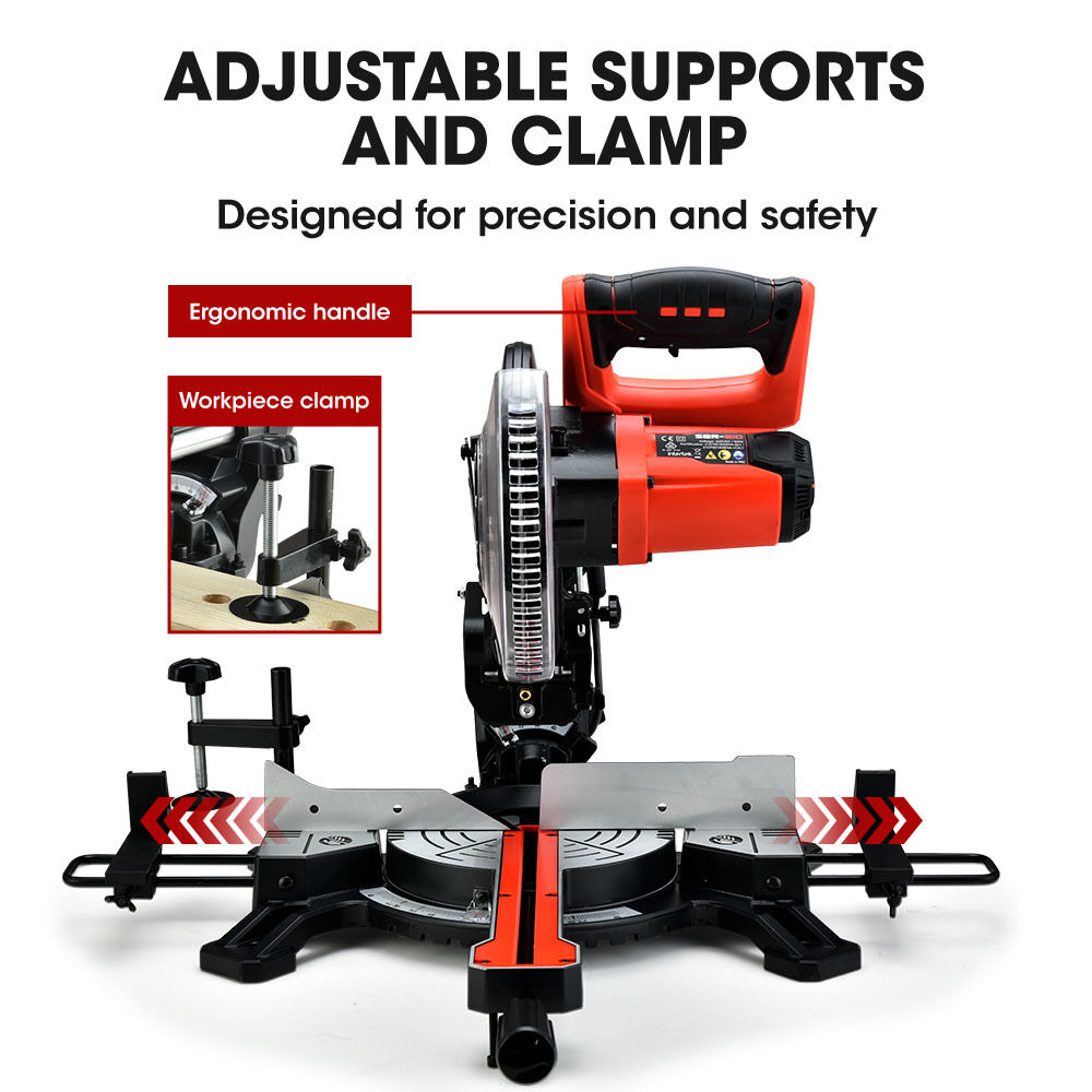 BAUMR-AG 210mm Compound Mitre Saw Dual Bevel Sliding Drop Saws 1500W Price