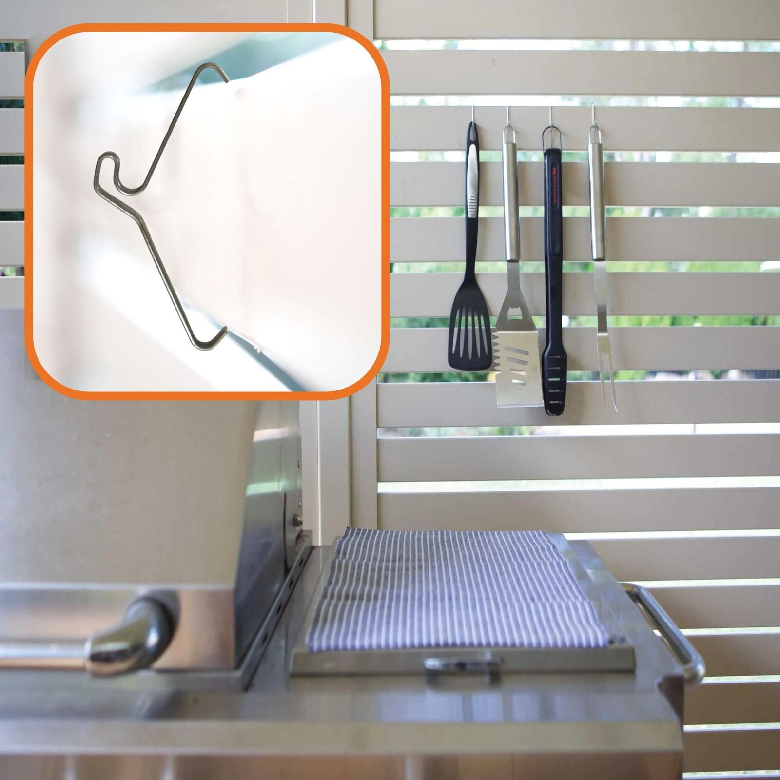 10 Pck 120mm (4.7") Brick Hooks - Wall Crab Clips Hangers For Pictures Plants Price