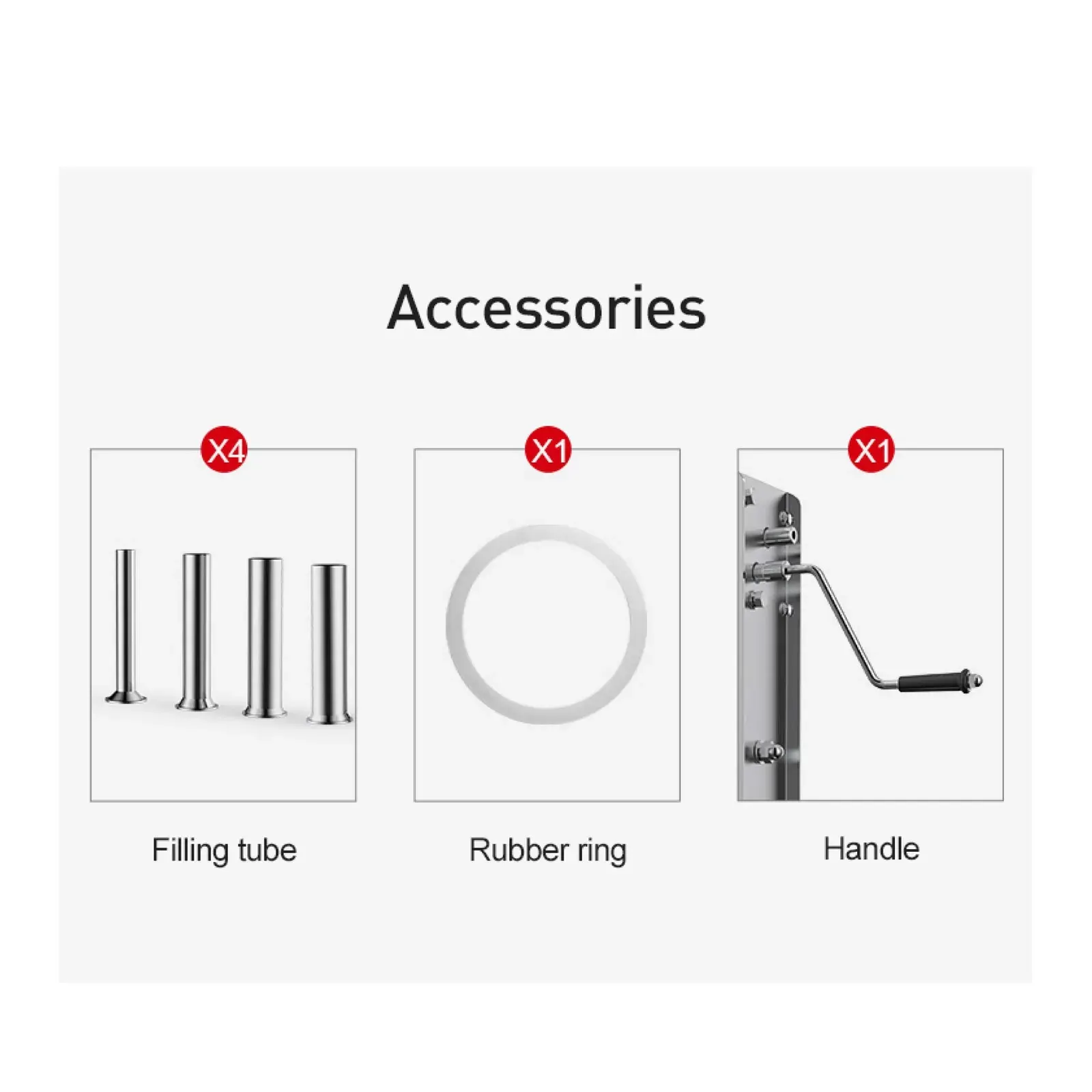 7L Manual Vertical Sausage Filler - Stainless Stuffer Meat Press Machine Price