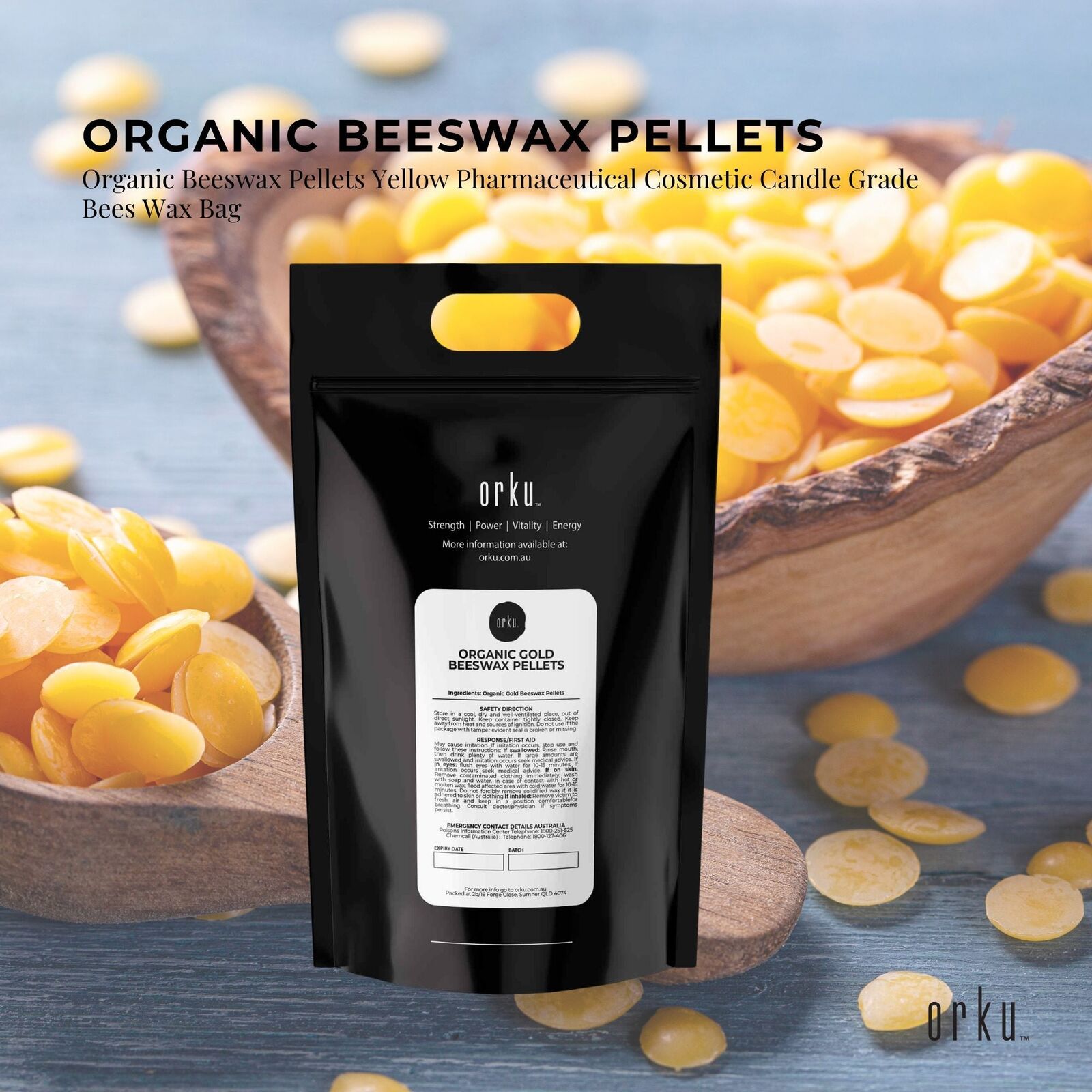 2kg Organic Beeswax Pellets Yellow Pharmaceutical Cosmetic Candle Bees Wax Price