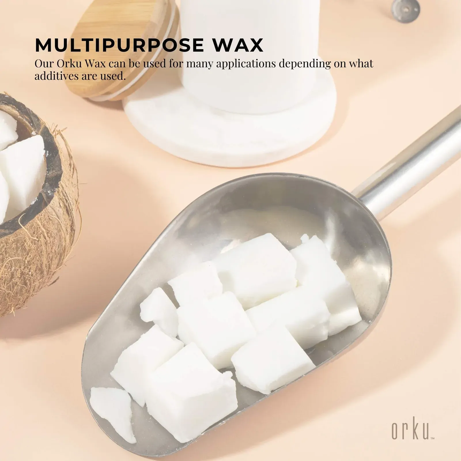 400g Paraffin Wax Blocks - Refined Hard Unscented 60/62 Chunk Candle Soap Making Price