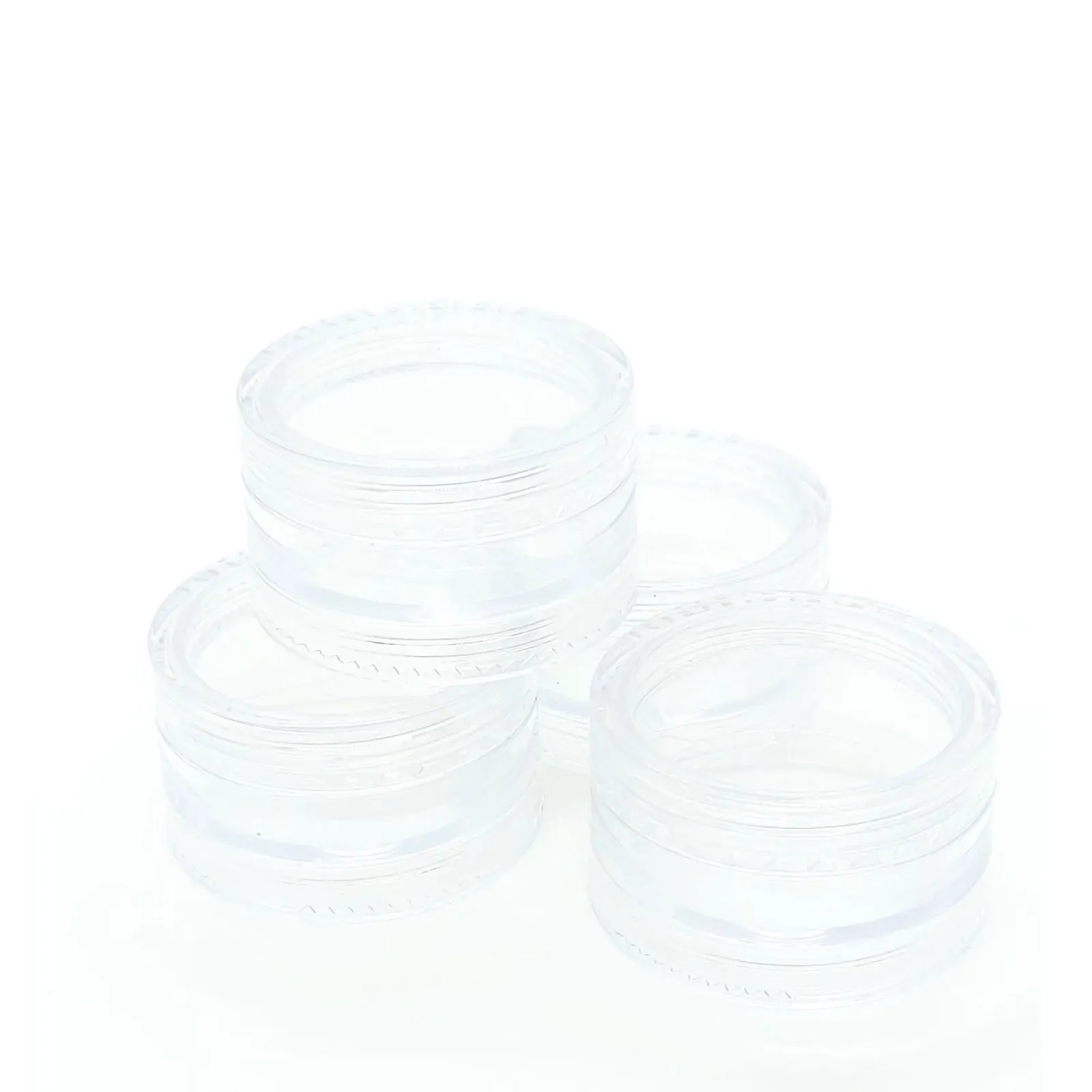 10x 3ml Lip Balm Containers Jars + Lids - Small Cosmetic Cream Sample Pot Price