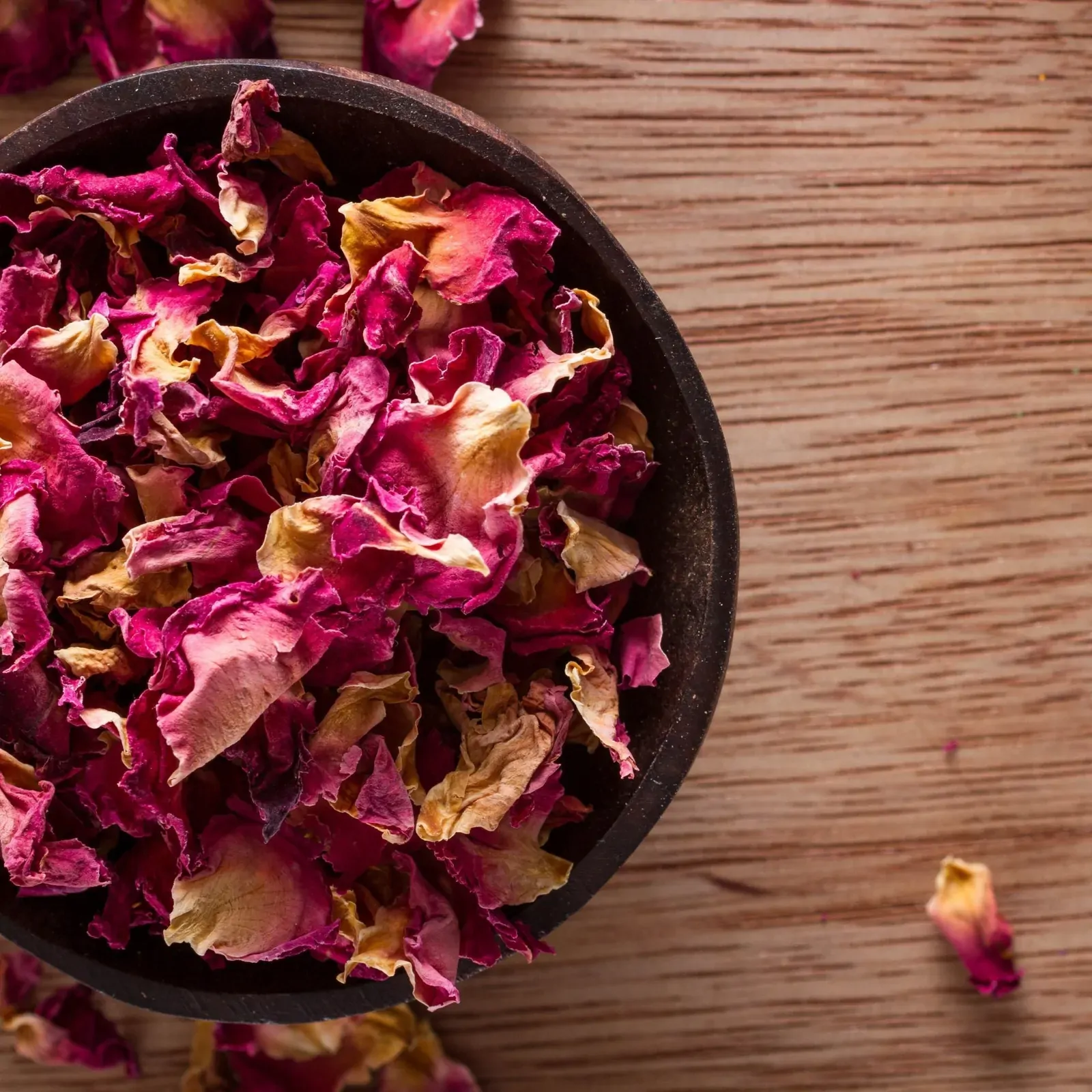 100g Organic Dried Red Rose Petals - Wedding Confetti Rosa Centifolia Flower Price