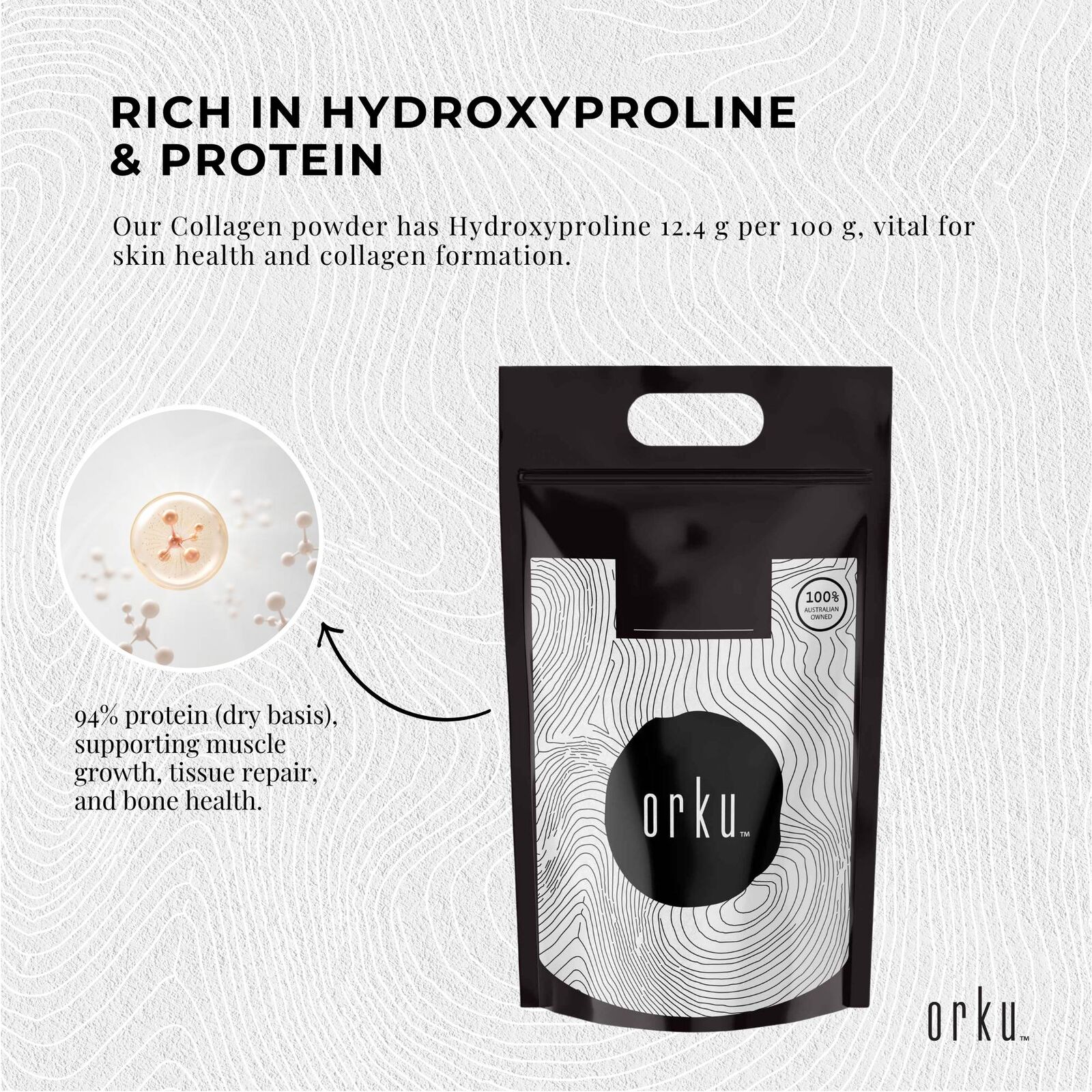 10Kg Collagen Powder - Bovine Hydrolysate Protein Peptide Supplement Unflavoured Price