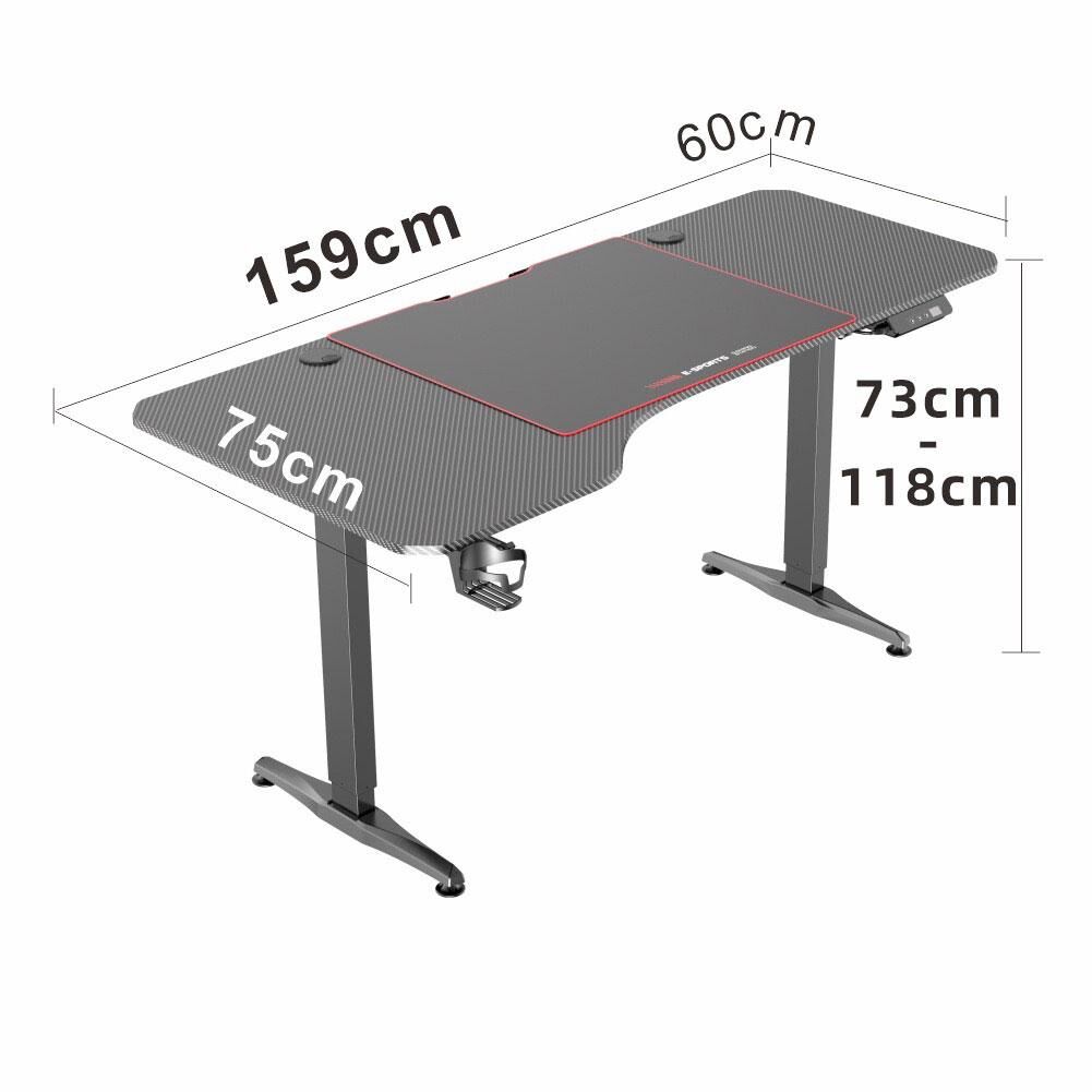 Gaming Standing Desk Home Office Lift Electric Height Adjustable Sit To Stand Motorized Standing Desk 1160 Price