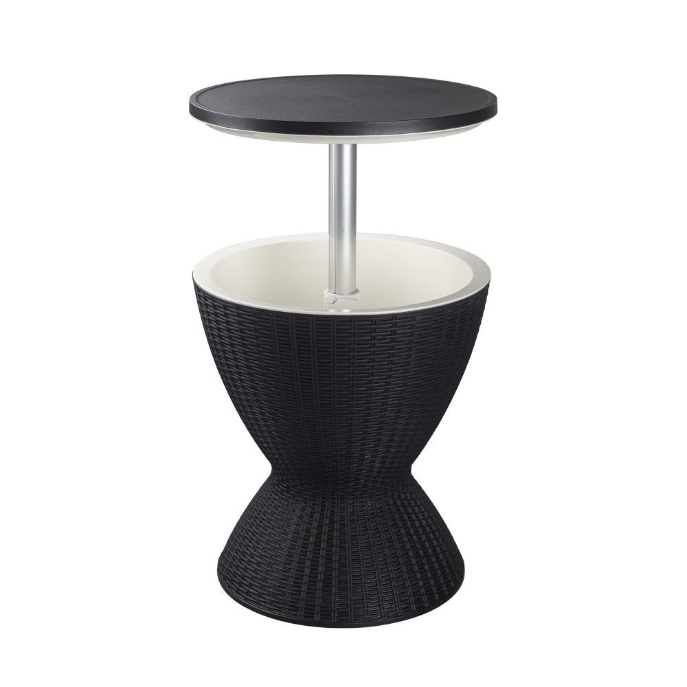 Garden Ice Cooler Table (Black) Price