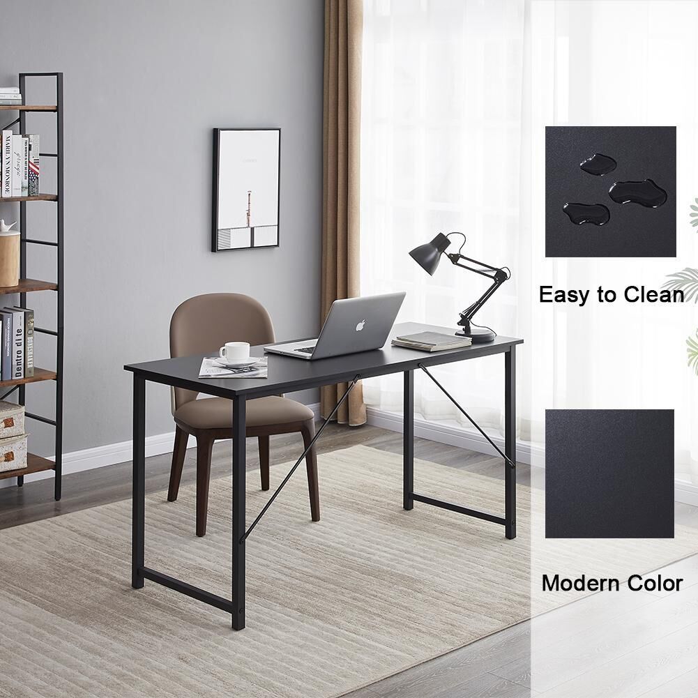 YES4HOMES Computer Desk, Sturdy Home Office Gaming Desk for Laptop, Modern Simple Style Writing Table, Multipurpose Workstation Price