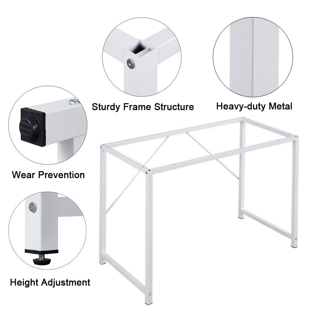 YES4HOMES Computer Desk, Sturdy Home Office Gaming Desk for Laptop, Modern Simple Style Table, Multipurpose Workstation Price