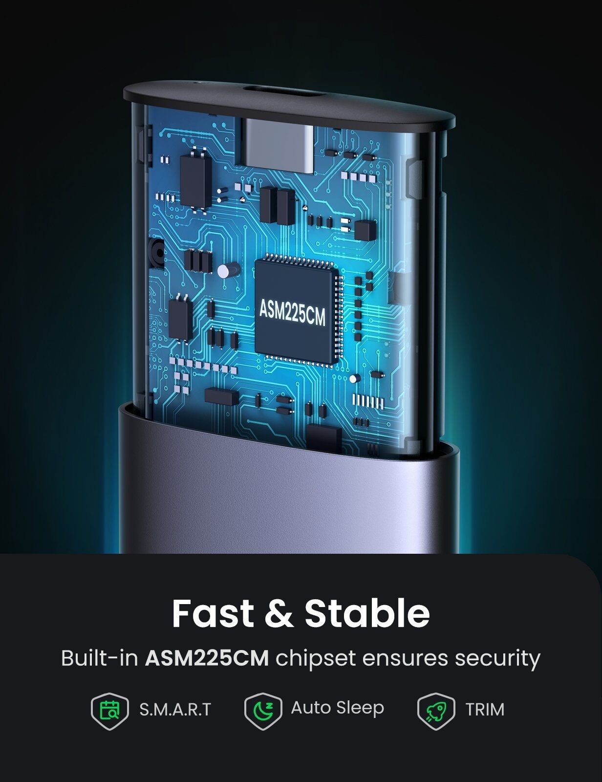 UGREEN 10902 M.2 PCIE NVMe SSD Enclosure Price