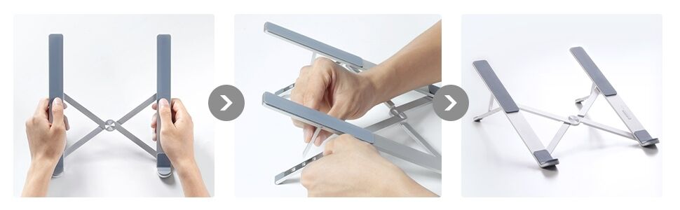 UGREEN 90312 Foldable Laptop Stand (Space Gray) Price