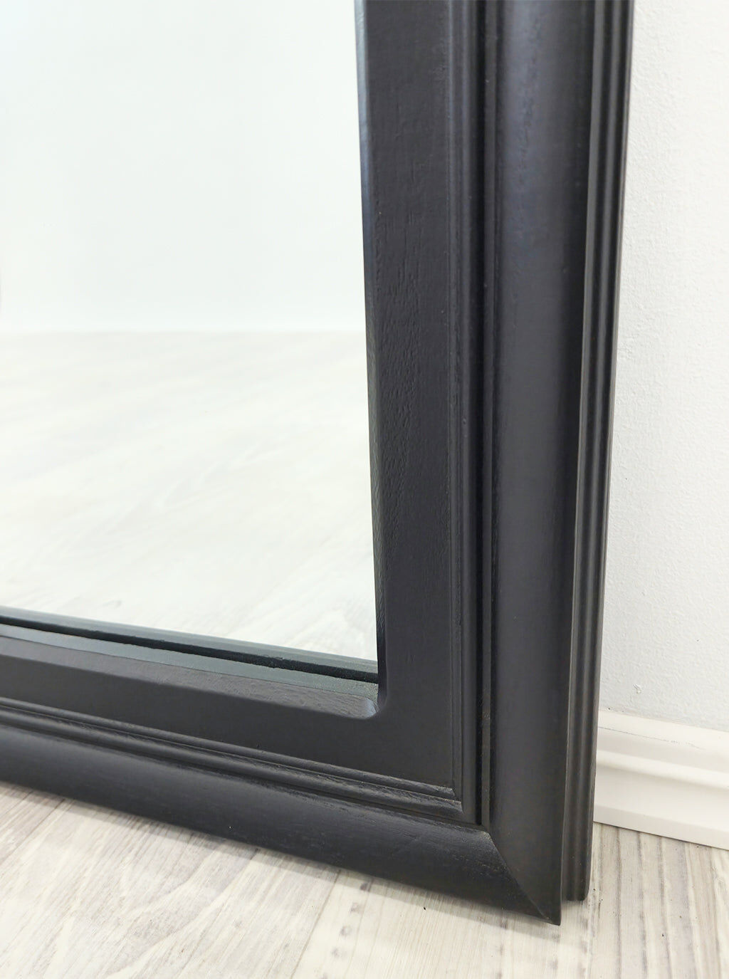 Window Style Mirror - Black Arch 70 CM x 130 CM Price