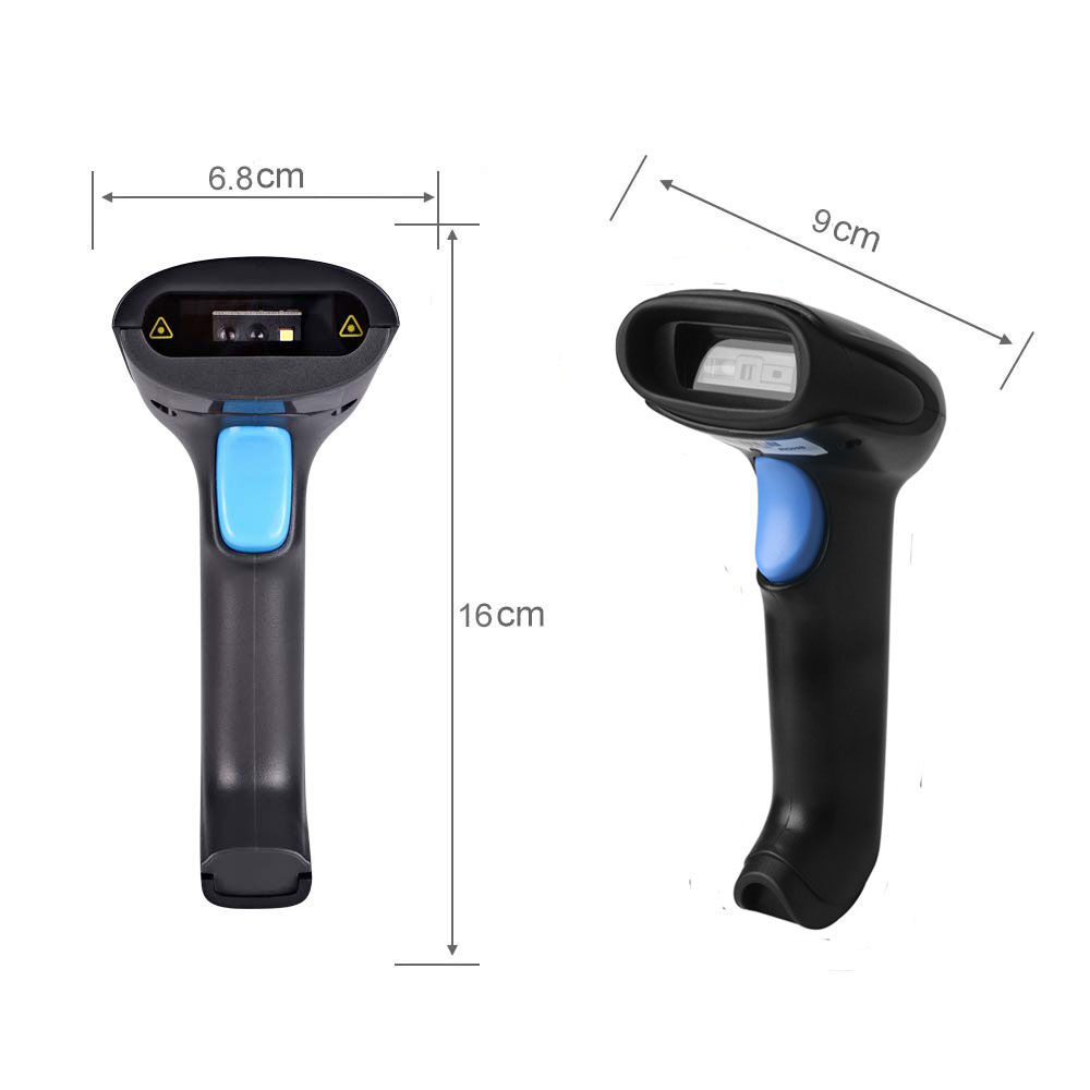 Wired Barcode QR Bar Code Screen Scanner Data 1D 2D Reader USB Cable Mobile Payment Store Price
