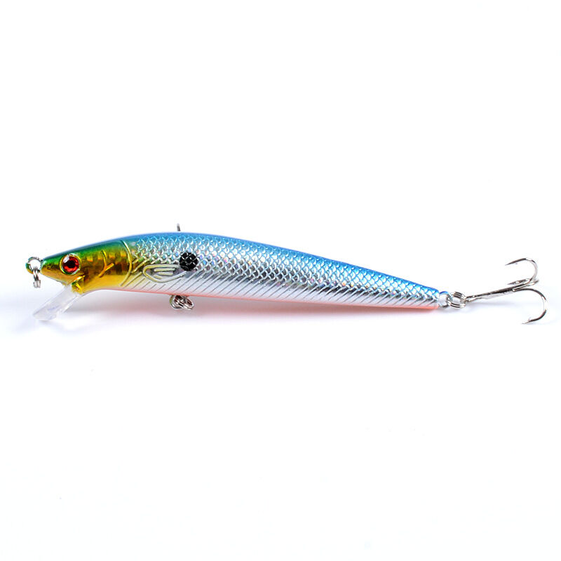 7x Popper Minnow 11.8cm Fishing Lure Lures Surface Tackle Fresh Saltwater Price