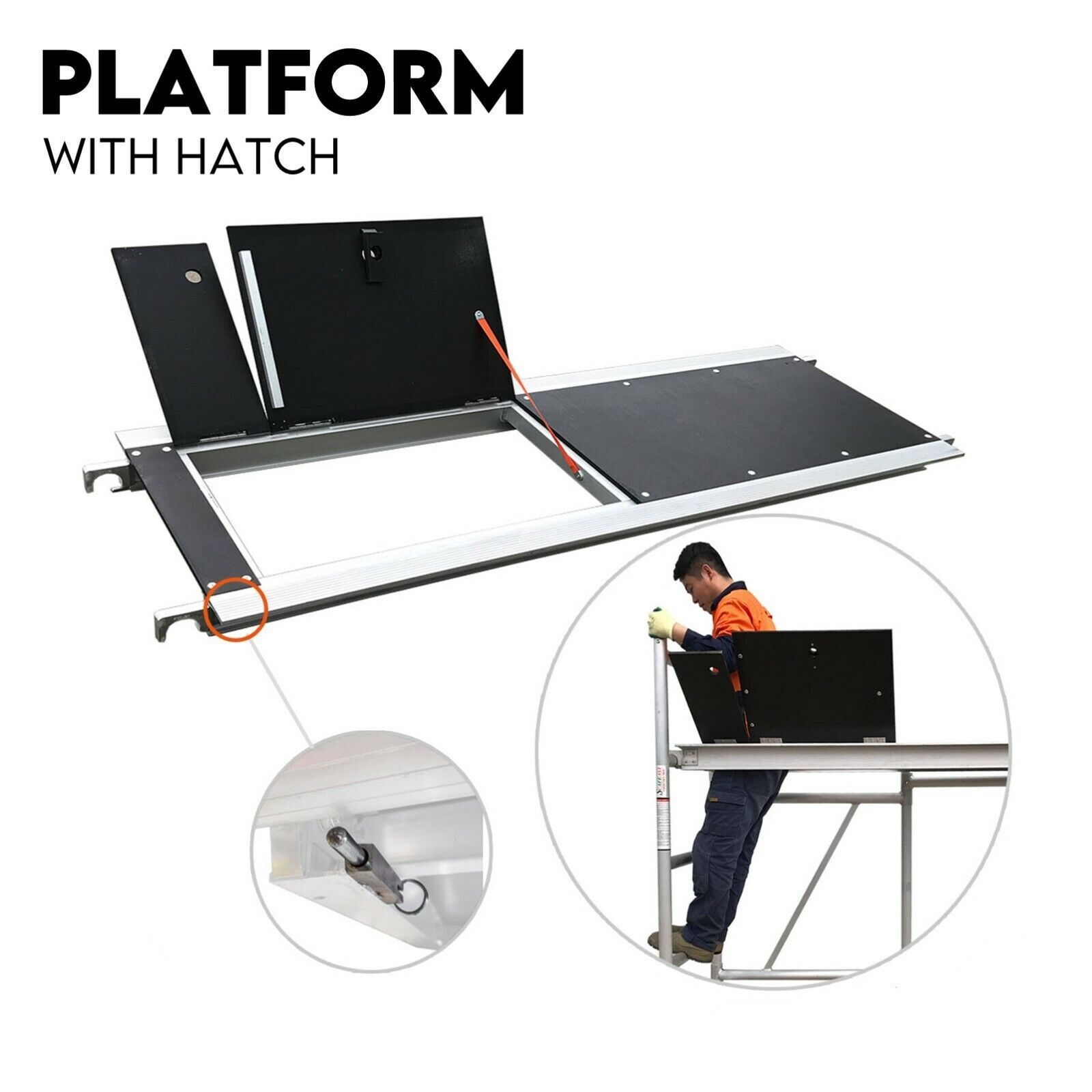 3.0M Aluminium Scaffold Mobile Tower Single Width Platform Height AU Standard Price