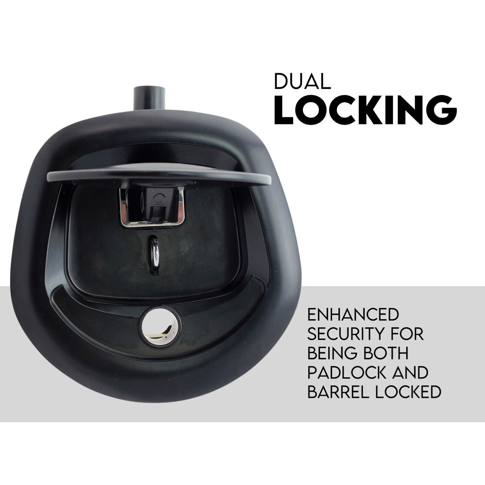 Black Whale Tail T Handle Lock Latch/Compression Lock Trailer Ute Toolbox Price