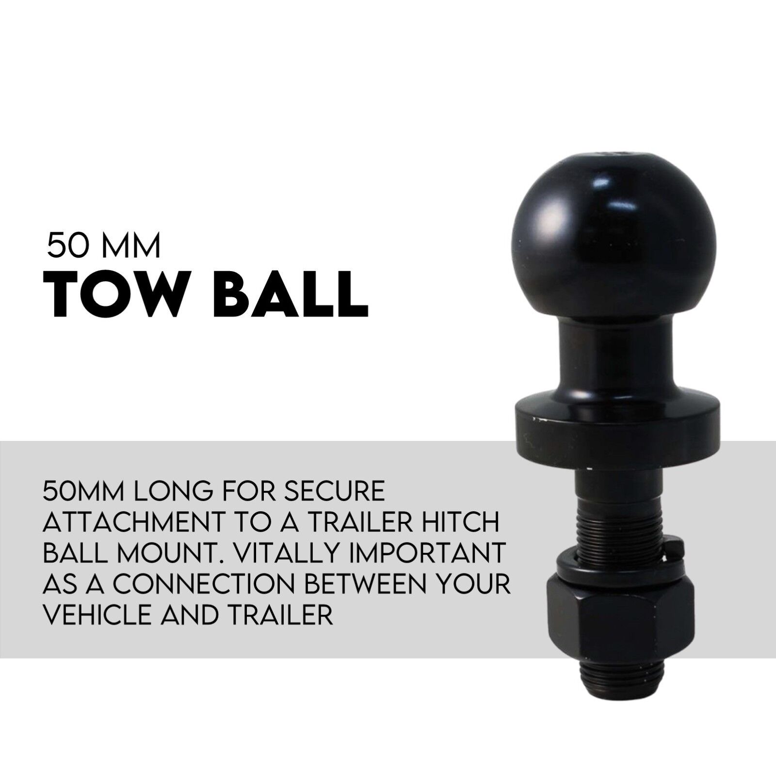 Adjustable Drop Towbar Tow Bar Ball Mount Tongue Hitch Trailer Car 3500KG Price