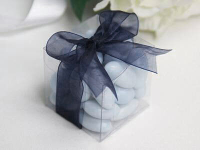 100 Pack of 8cm Square Cube - Product Showcase Clear Plastic Shop Display Storage Packaging Box Price