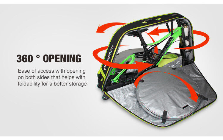 Bike GREY Travel Case Bike Bag Shell EVA Tough material MTB Mountain Bike Road Bike TT 700c Gravel Bike Ebike 29er etc - BK007S Price