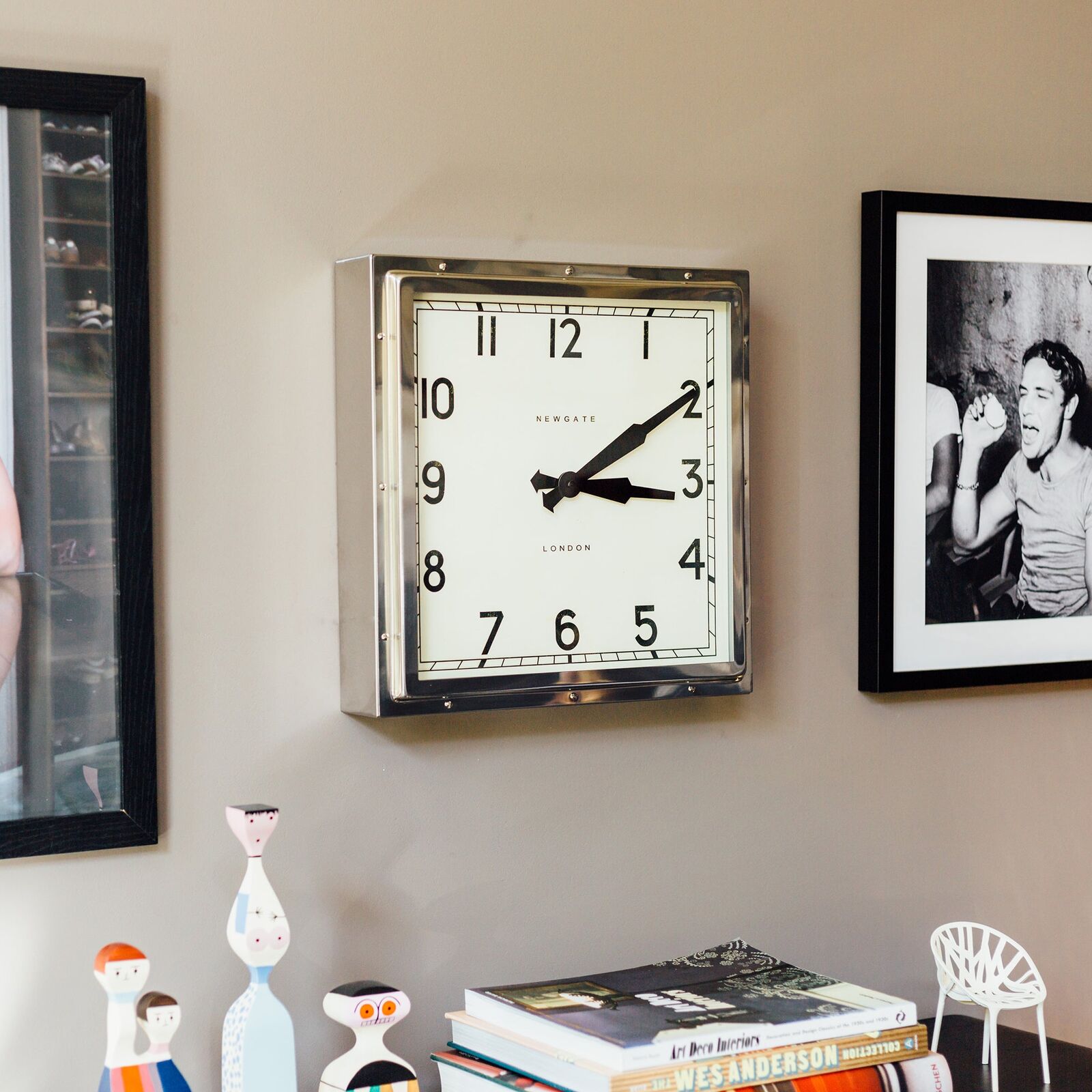Newgate Quad Clock Chrome Price