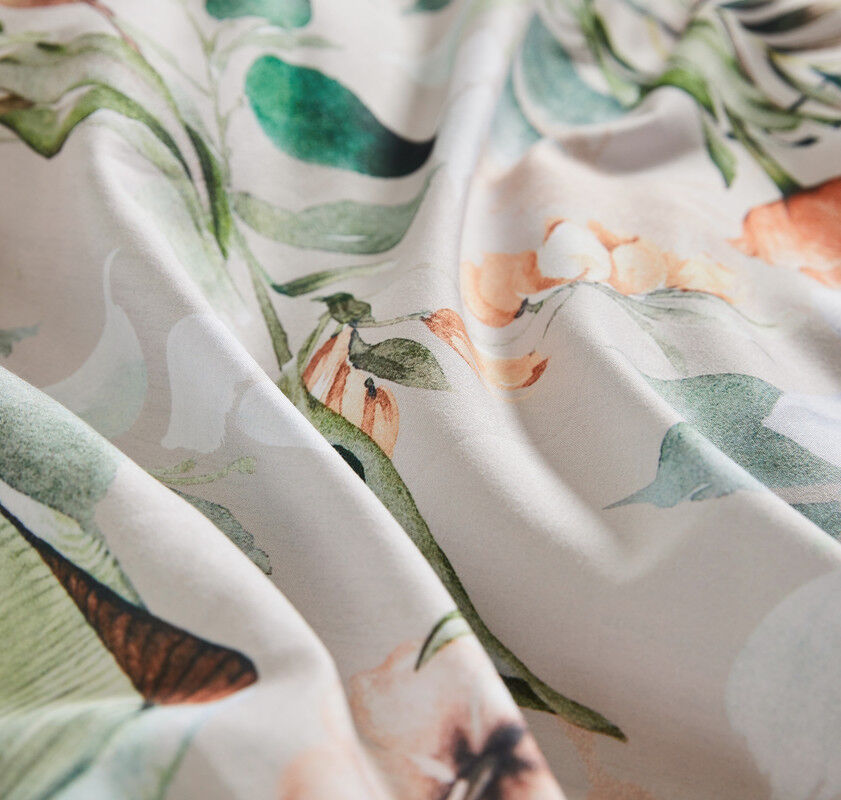 Botanical Celine Microfibre Quilt Cover Set-super king size Price