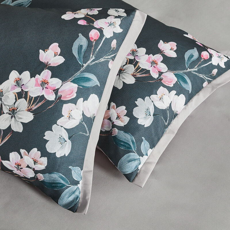 Botanical Hazel Microfibre Quilt Cover Set-super king size Price