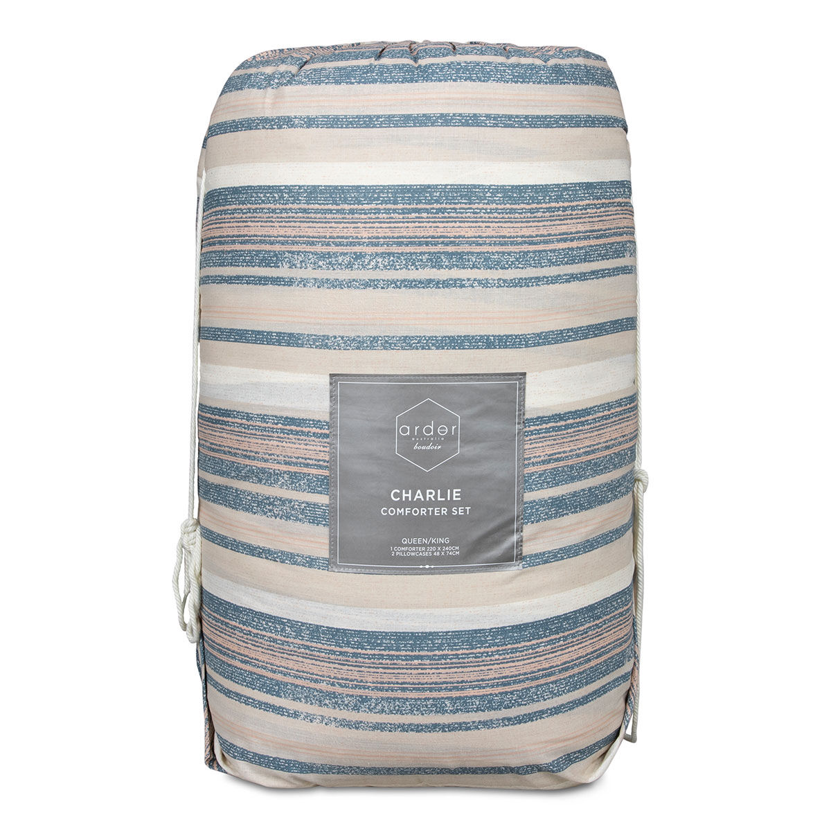 Charlie Multi 3 Pcs Comforter Set Queen/King Price