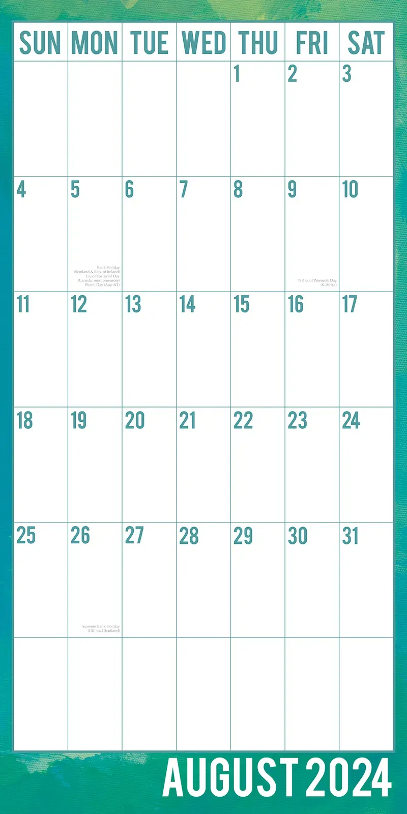 Large Print Calendar 2024 Square Wall Calendar 16 Months School Planner New Year Price