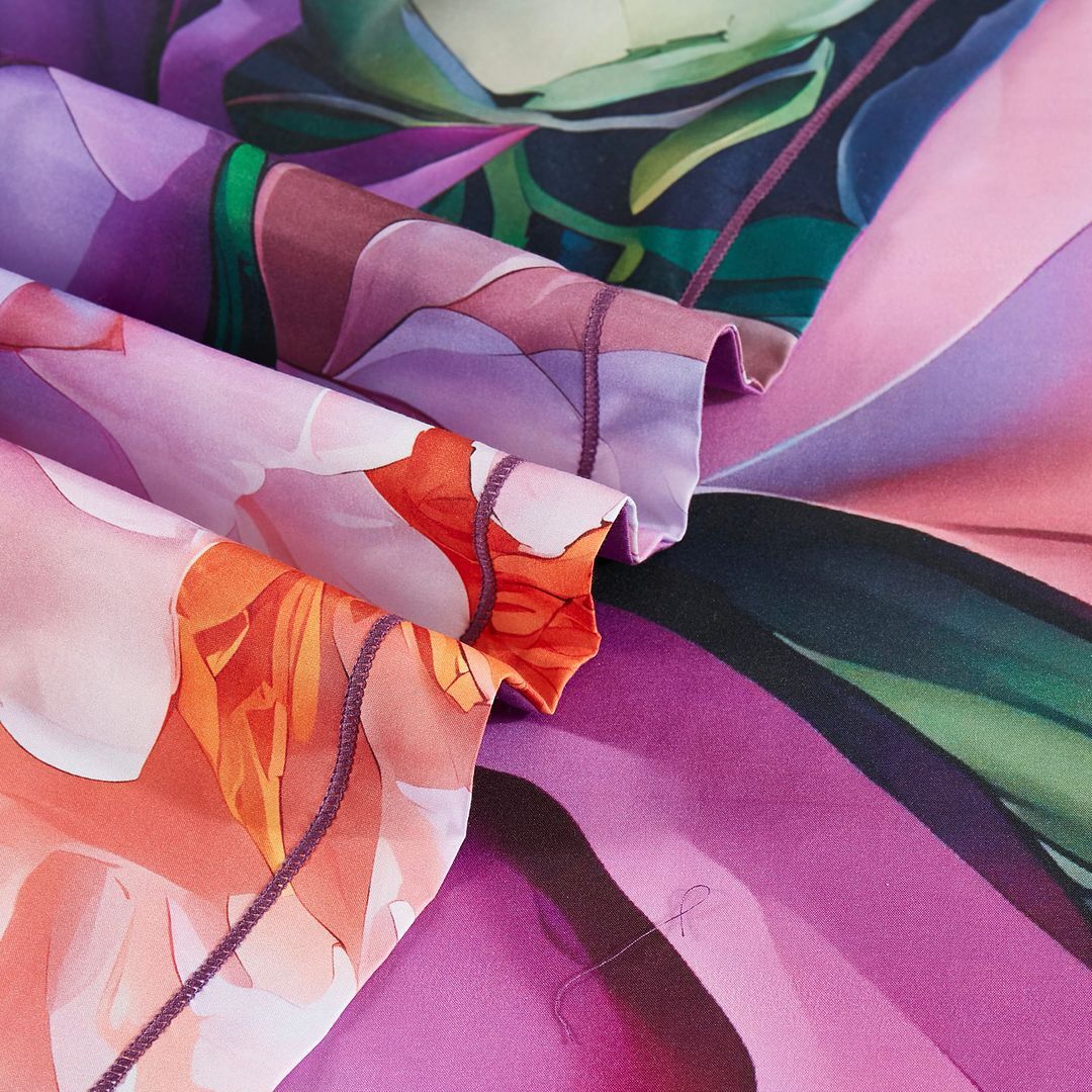 Kaie Floral Quilt Cover Set - Queen Size Price