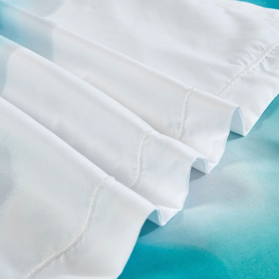 Ocean Marble Quilt Cover Set - Super King Size Price