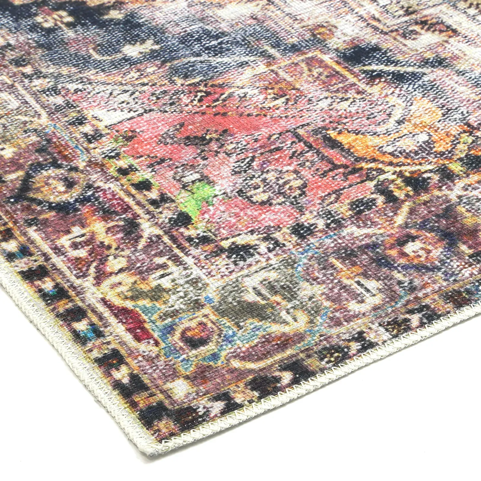 vintage-crown-ernest-multi-distressed-vintage-rug 80x300 Price