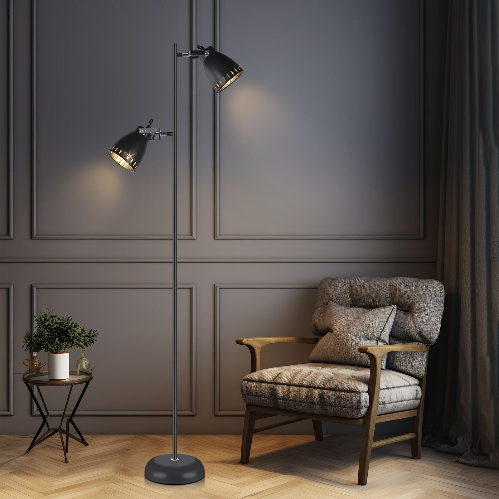 Audrey Floor Lamp - Black Price
