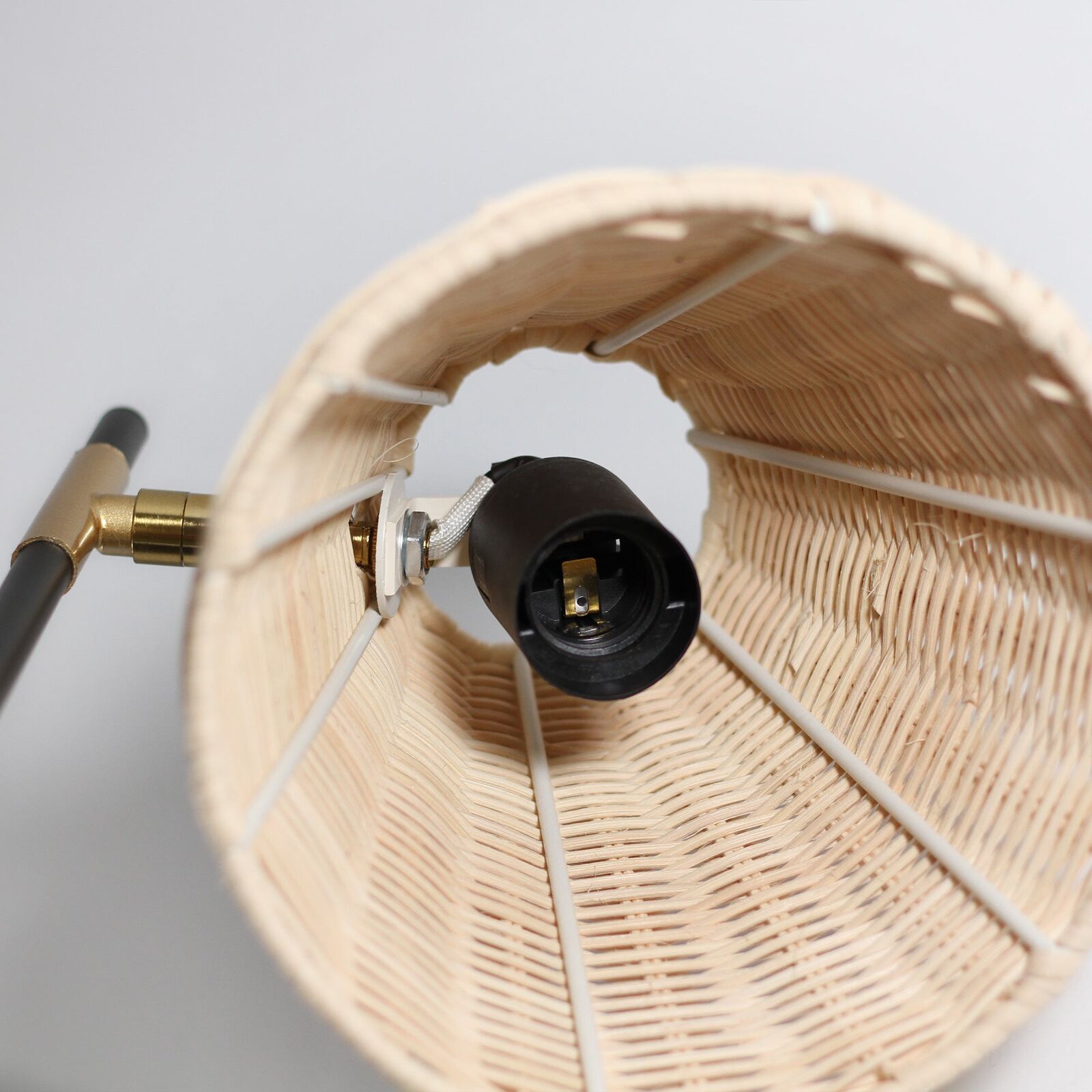 Yvette Rattan Floor Lamp Price