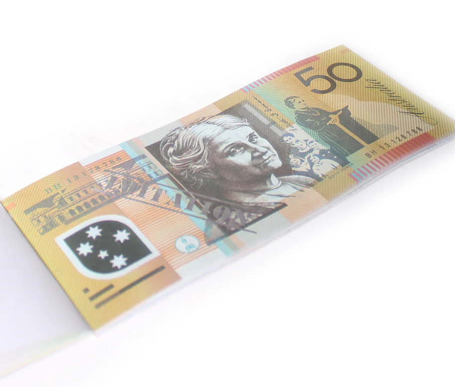 50 Dollar Australian Souvenir Note Pad Fake AUD Money - 1 Pack of 50 Sheets Price