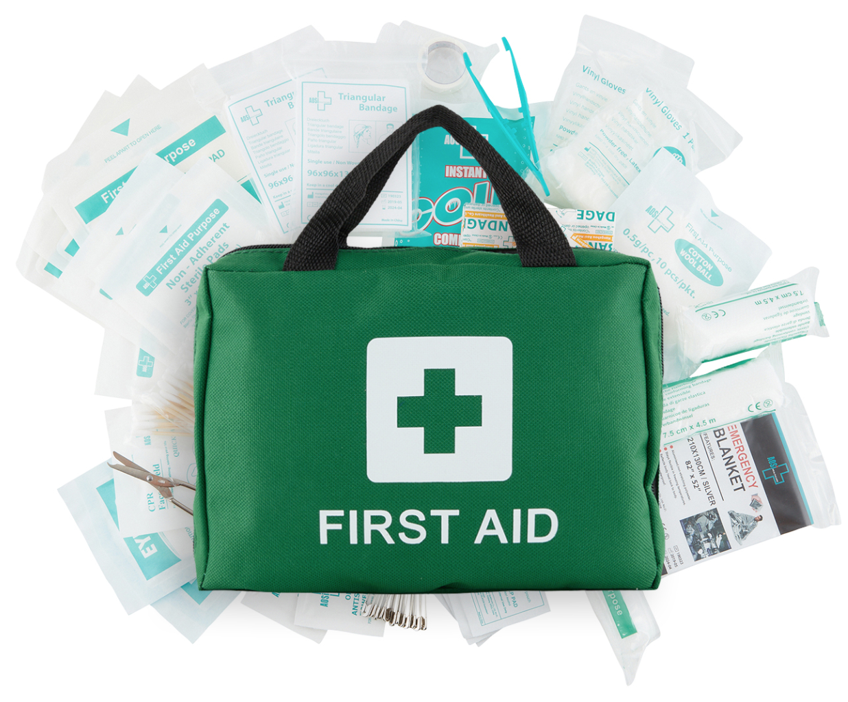 2x 210PCS EMERGENCY FIRST AID KIT Medical Travel Set Workplace Office ARTG BULK Price