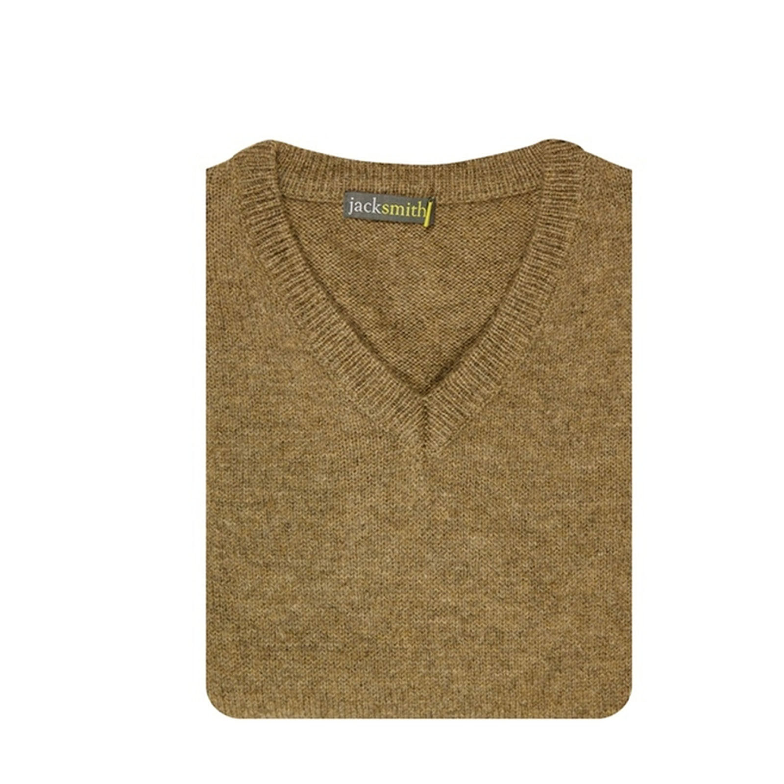 100% Shetland Wool V Neck Knit Jumper Pullover Mens Sweater Knitted - Nutmeg (23) - 4XL Price