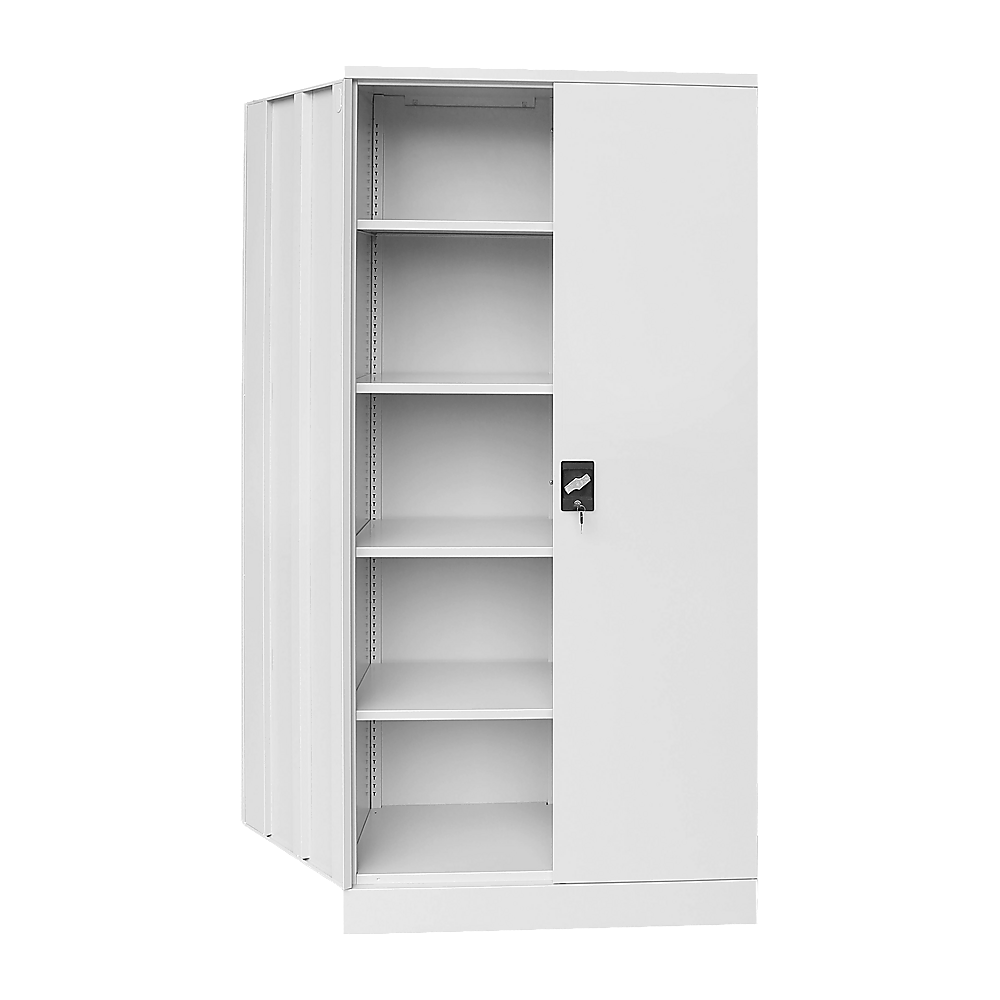 Two-Door Shelf Office Gym Filing Storage Locker Cabinet Safe Price