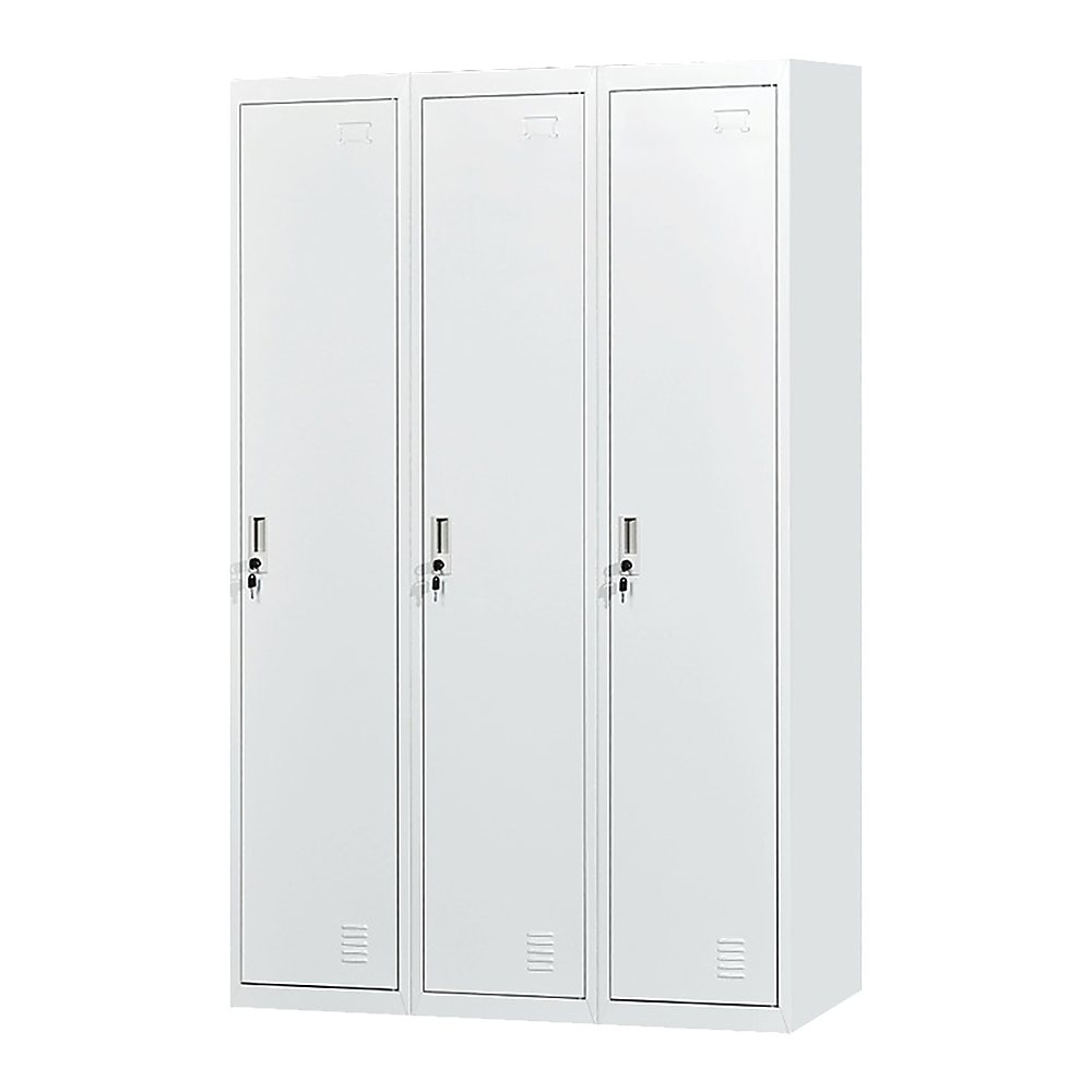 Three-Door Side by Side Office Gym Shed Storage Locker Price